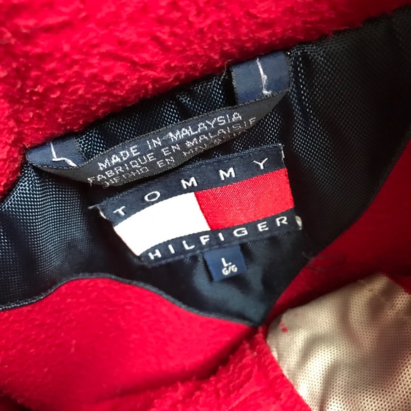 Tommy Hilfiger Jacket Size Large Vintage Spell Out - Picture 7 of 8